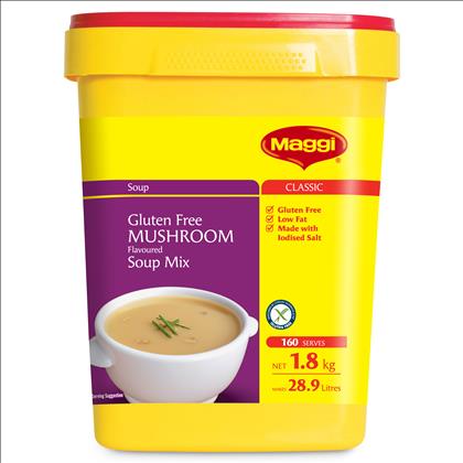 Maggi Soup Mushroom Gluten Free 1.8kg
