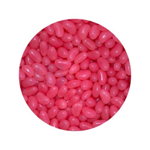 Mini Jelly Beans Pink 1kg