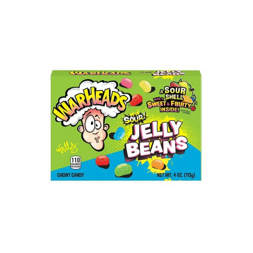 Warheads Theater Box Sour Jelly Beans 113g
