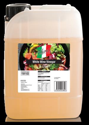 Alfinas Vinegar White Wine 5 Litres