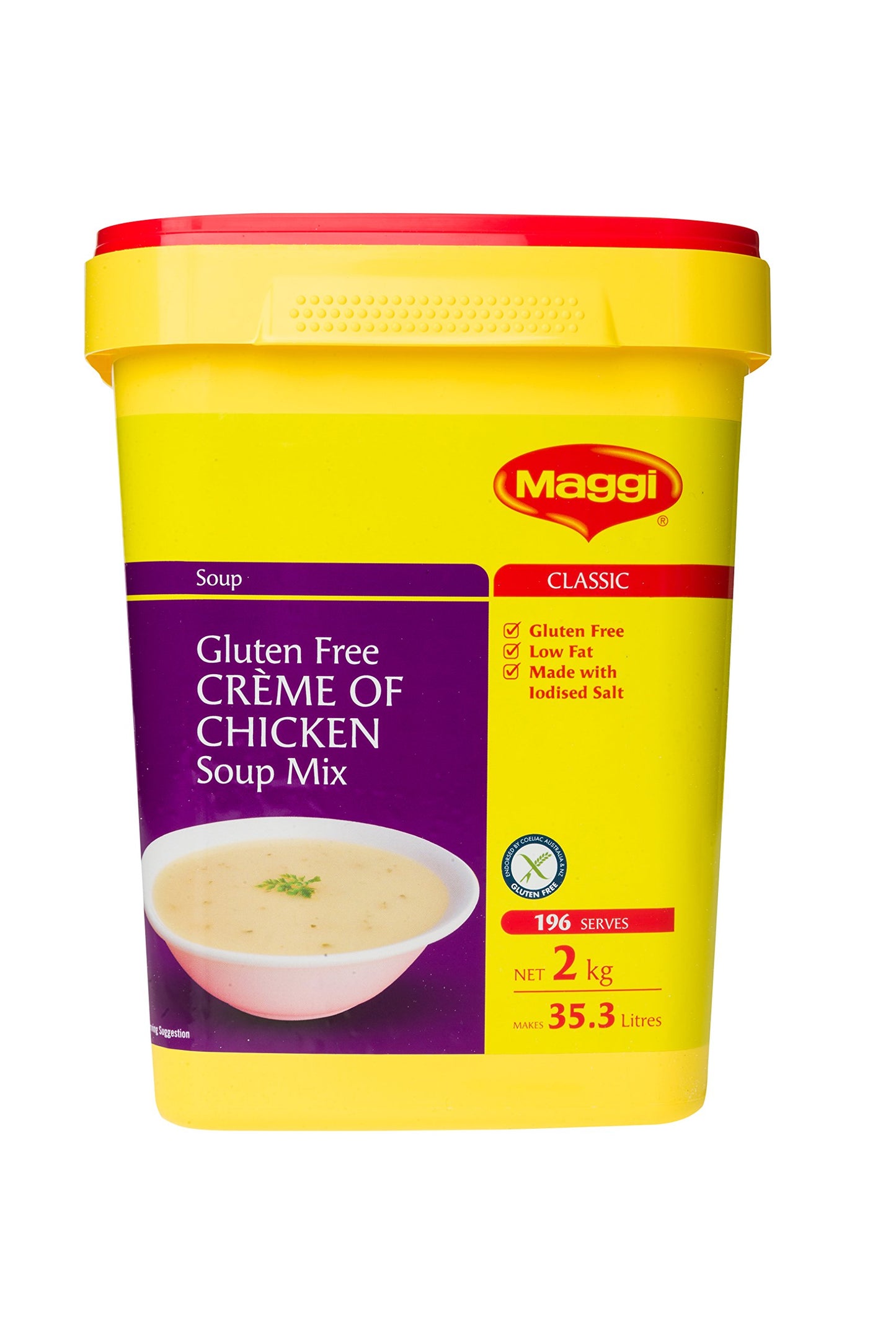 Maggi Soup Creme Of Chicken Gluten Free 2kg