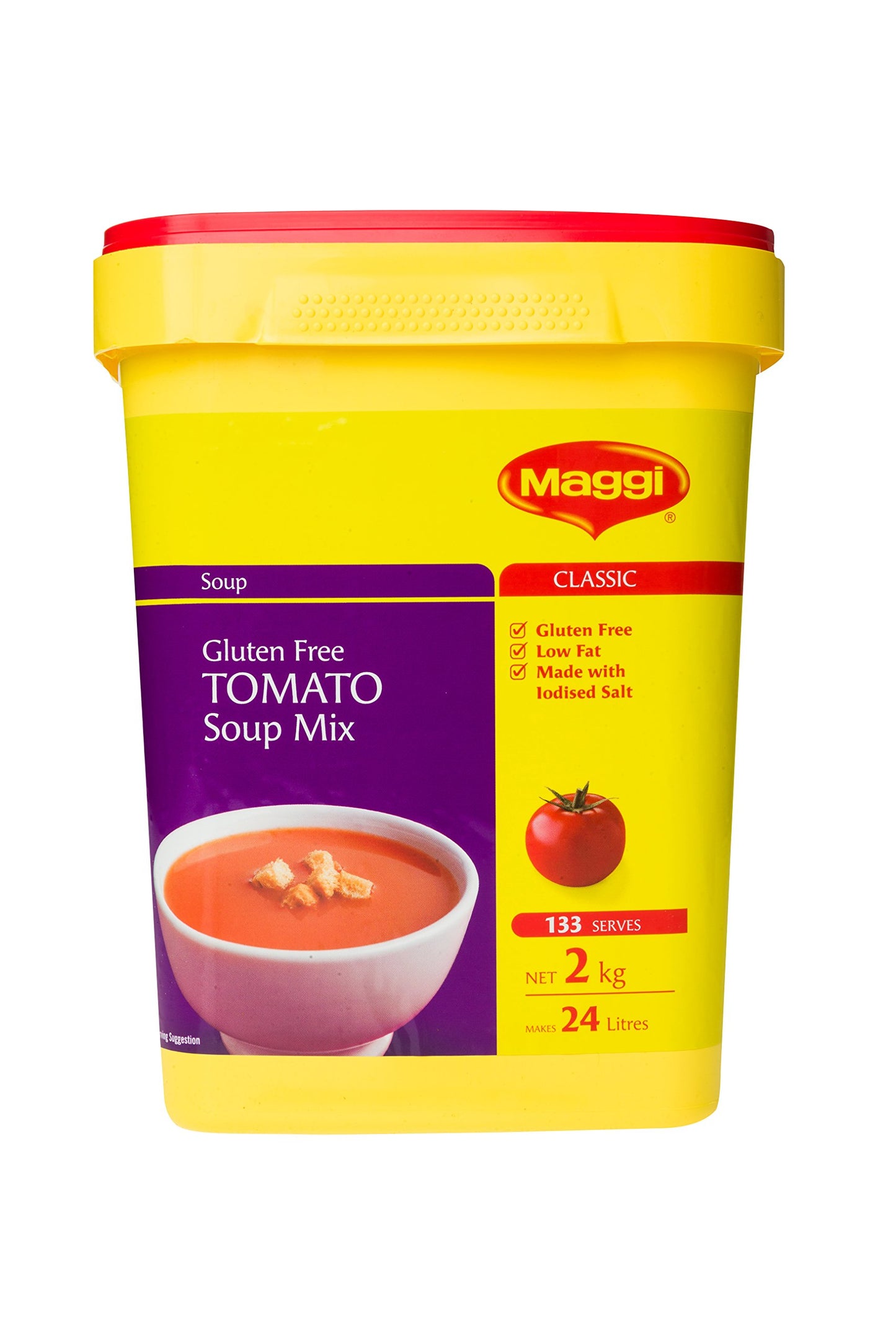 Maggi Soup Tomato Gluten Free 2kg