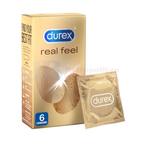 Durex Real Feel Condoms (6 Pack)