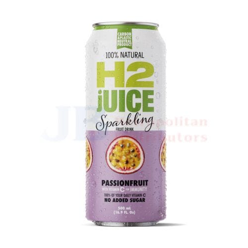 H2 Juice Sparkling Passionfruit 500ml