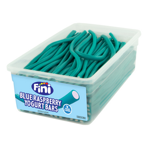 Fini Blue Raspberry Yogurt Filled Bars 1.54kg - 150pcs