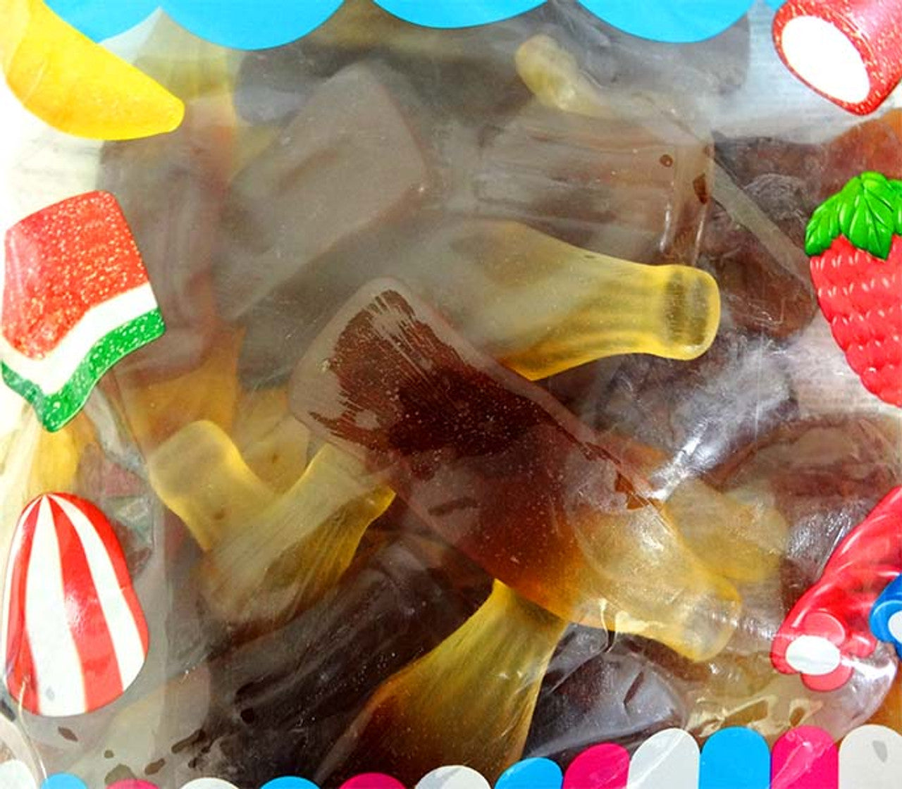 Vidal Giant Cola Bottle ( 1kg Bag)