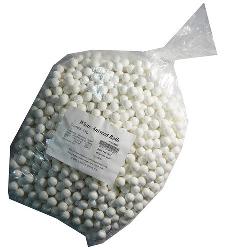 Aniseed Balls - White (3kg)
