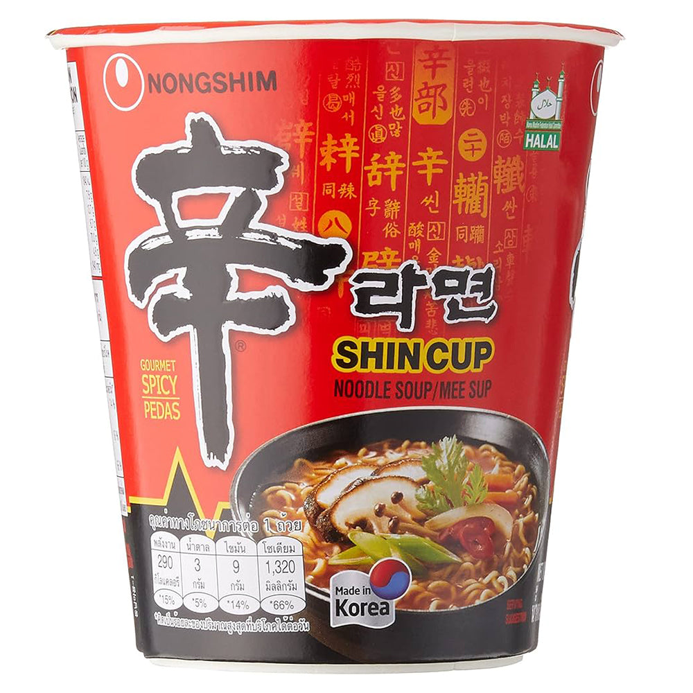 Nongshim Shin Cup Noodle Soup 68g