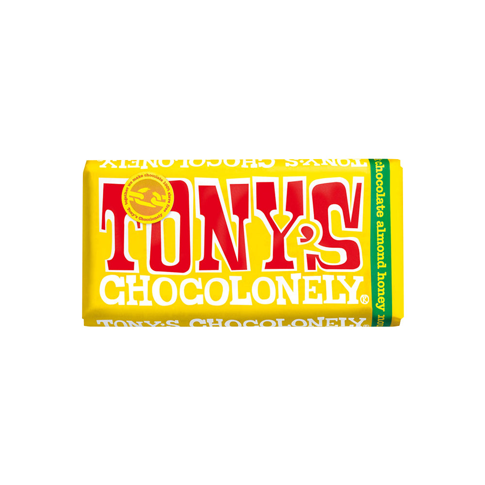 Tony's Chocolate Honey Almond Nougat 180g