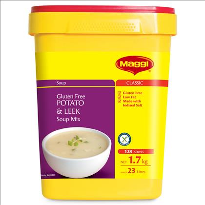 Maggi Soup Potato & Leek Gluten Free 1.7kg