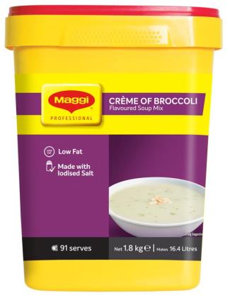 Maggi Soup Creme Of Broccoli 1.8kg