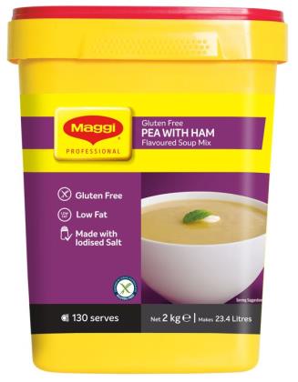 Maggi Soup Pea & Ham Gluten Free 2kg