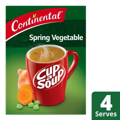 Continental Soup Cup-A Spring Vegetable 4 pack