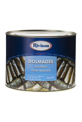 Riviana Dolmades Vine Leaves Stuffed 2kg