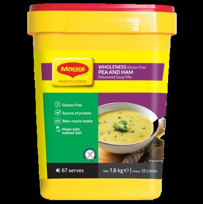 Maggi Soup Pea & Ham Wholeness Gluten Free 1.8kg