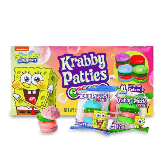 SpongeBob Krabby Patties Gummy 72g