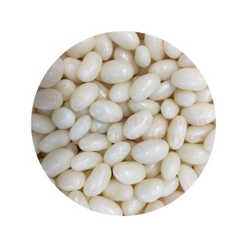 Mini Jelly Beans White 1kg