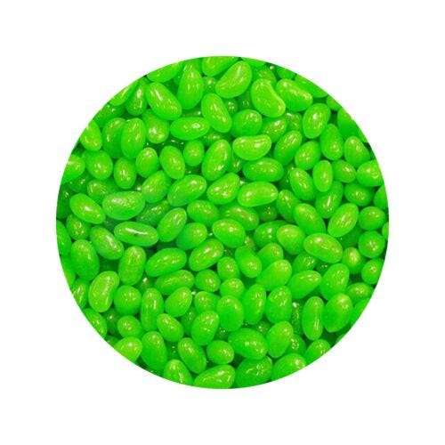 Mini Jelly Beans Green 1kg
