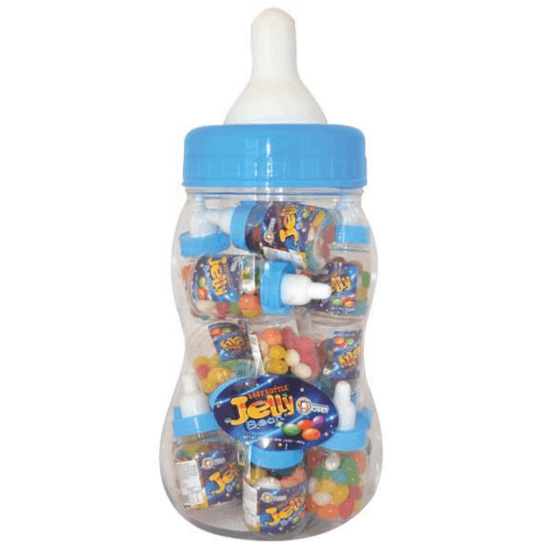 Baby Bottle Jelly Beans Blue (20 Pieces) 40g