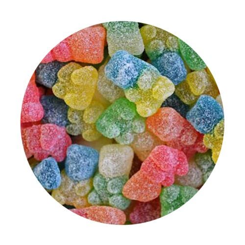 Sour Gummi Bears Bag 1kg (100 Piece)