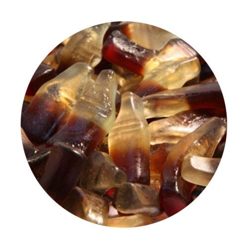 Cola Bottles Bag 1kg