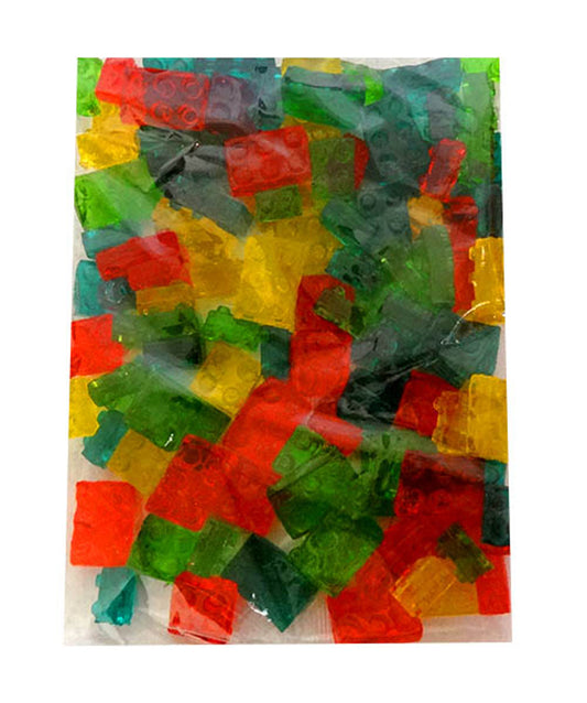 4D Gummy Blocks - Assorted (500g bag)