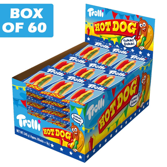 Trolli Hot Dog 9g (60 Pieces)