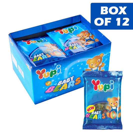Yupi Gummy Baby Bears 50g (12 Pack)
