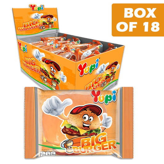 Yupi Gummy Big Burger 32g (18 Pack)