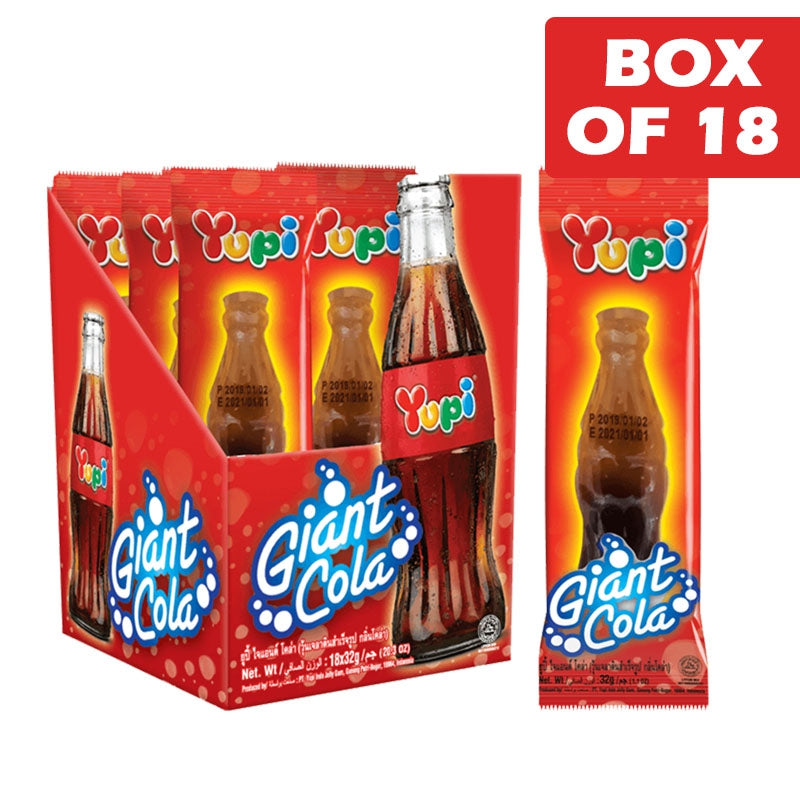 Yupi Giant Cola Bottle 32g