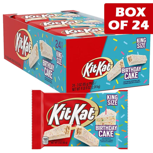 Us Kit Kat Birthday Cake King Size 85g