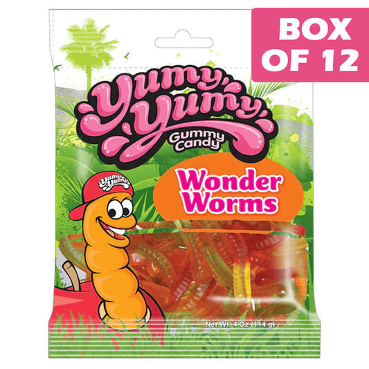 Yummy Wonder Worm Candy 114g