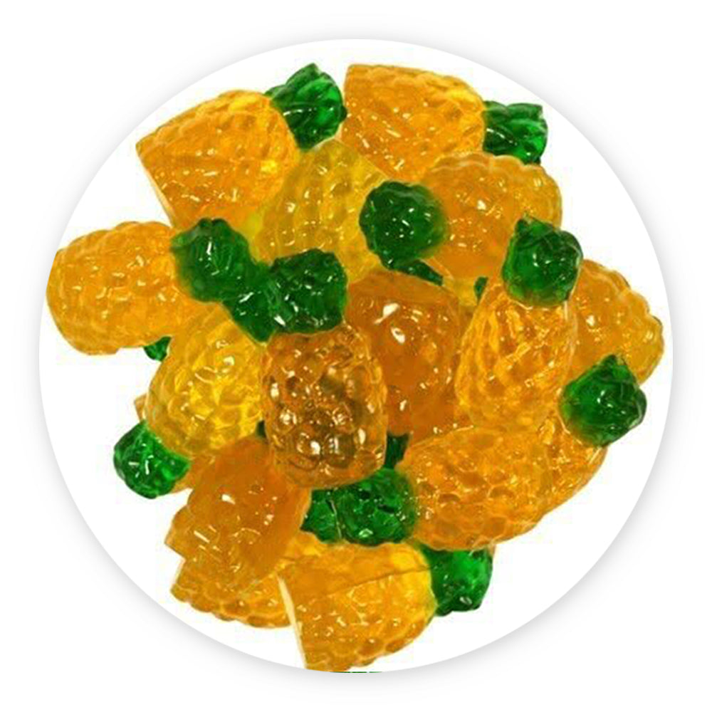 3D Pineapple Gummy 1kg