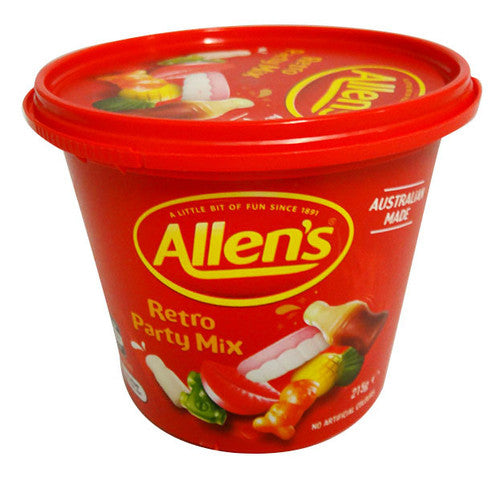 Allens Travel Cup - Retro Party Mix (215g Cup)