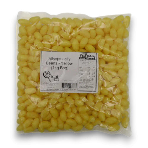 Allseps Jelly Beans - Yellow (1kg Bag)
