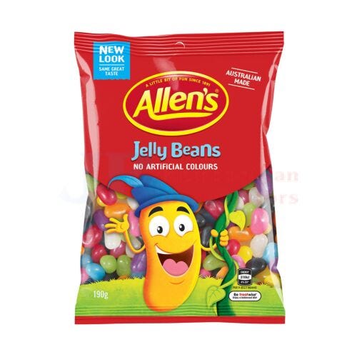 Allens Jelly Beans Bag 190g