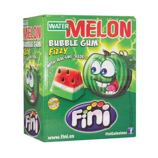 Fini Fizzy Watermelon Bubble Gum (200 Pieces) 5g
