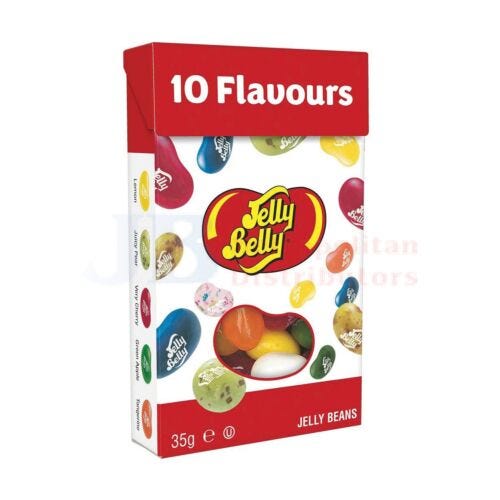 Jelly Belly Assorted Flip Top 35g