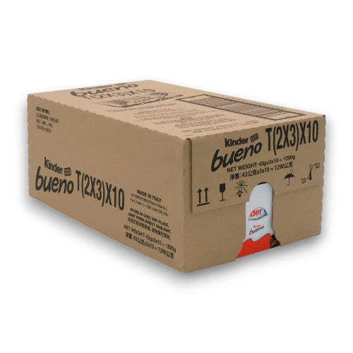Kinder Bueno 3pack ( 10 x 129g) - Best Before - 24/04/25