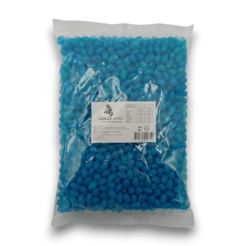 Lolliland Mini Jelly Beans - Blue with a Blueberry Flavour (1kg Bag)