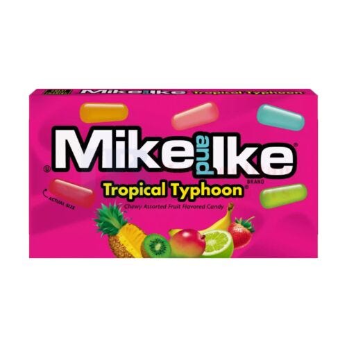 Mike And Ike Tropical Typhoon 120g