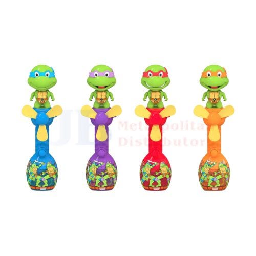 Surprise Fan Tmnt With  Jelly Candies 10g
