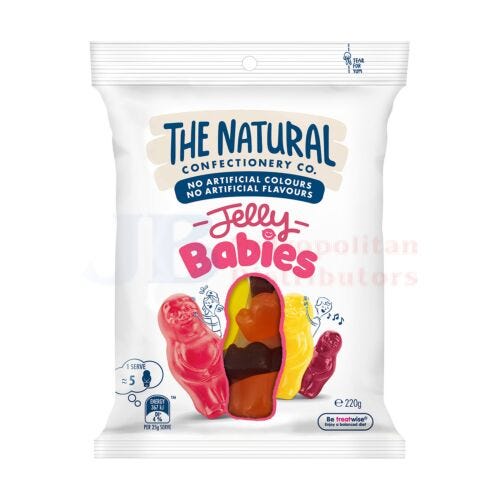 TNCC Jelly Babies 220g