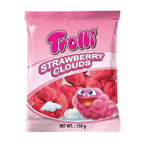 Trolli Strawberry Clouds 150g