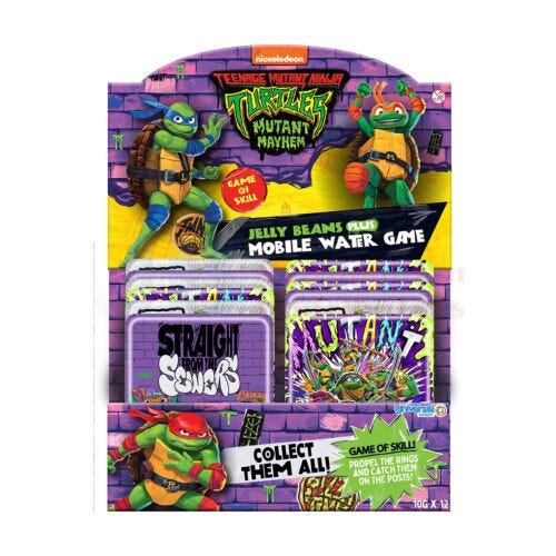 Teenage Mutant Ninja Turtles Moblie Water Game Plus Jelly Beans 10g