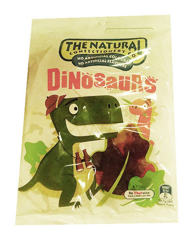 The Natural Confectionery Co. - Dinosaurs (220g bag x 18pc box)
