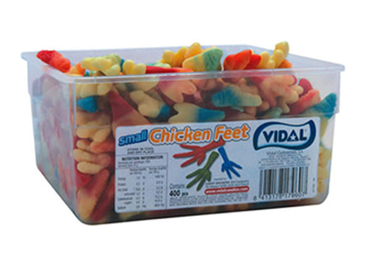 Vidal Small Chicken Feet (1.6kg - approx 400pc in a display tub)