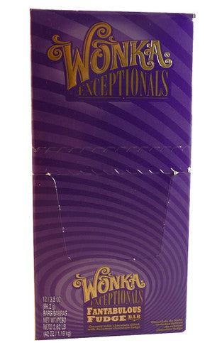 Wonka Exceptionals - Fantabulous Fudge Bars (12 x 99.2g bars)