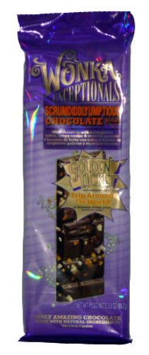Wonka Exceptionals - Scrumdiddlyumptious Chocolate Bar (99.2g)