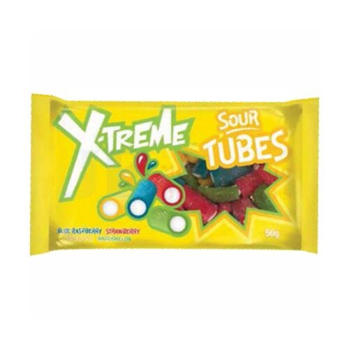X-Treme Sour Tubes 56g